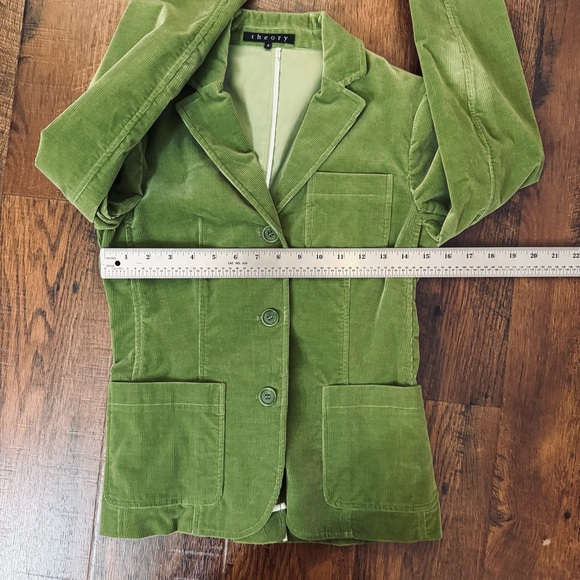 THEORY corduroy blazer, size 4 - Picture 10 of 14